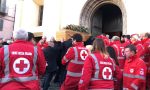 I funerali di Franco Cappone volontario Croce Rossa morto FOTO E VIDEO