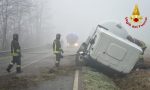 Si ribalta autocisterna di Gpl: operazioni in corso e strada chiusa