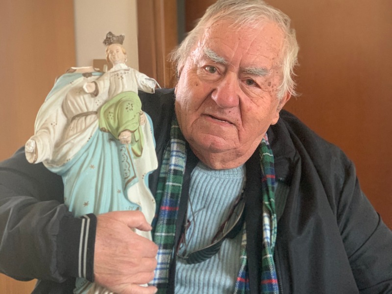 La Madonna tra i rifiuti a Chivasso