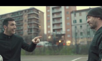 Biagio Antonacci gira video a Torino con Buffon