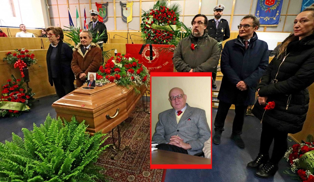 Centinaia di persone per l’ultimo saluto a Salvatore Balbo FOTO