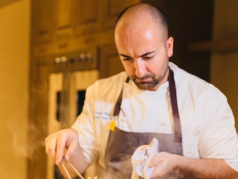 Lo chef Rizzo da Mazzè a New York