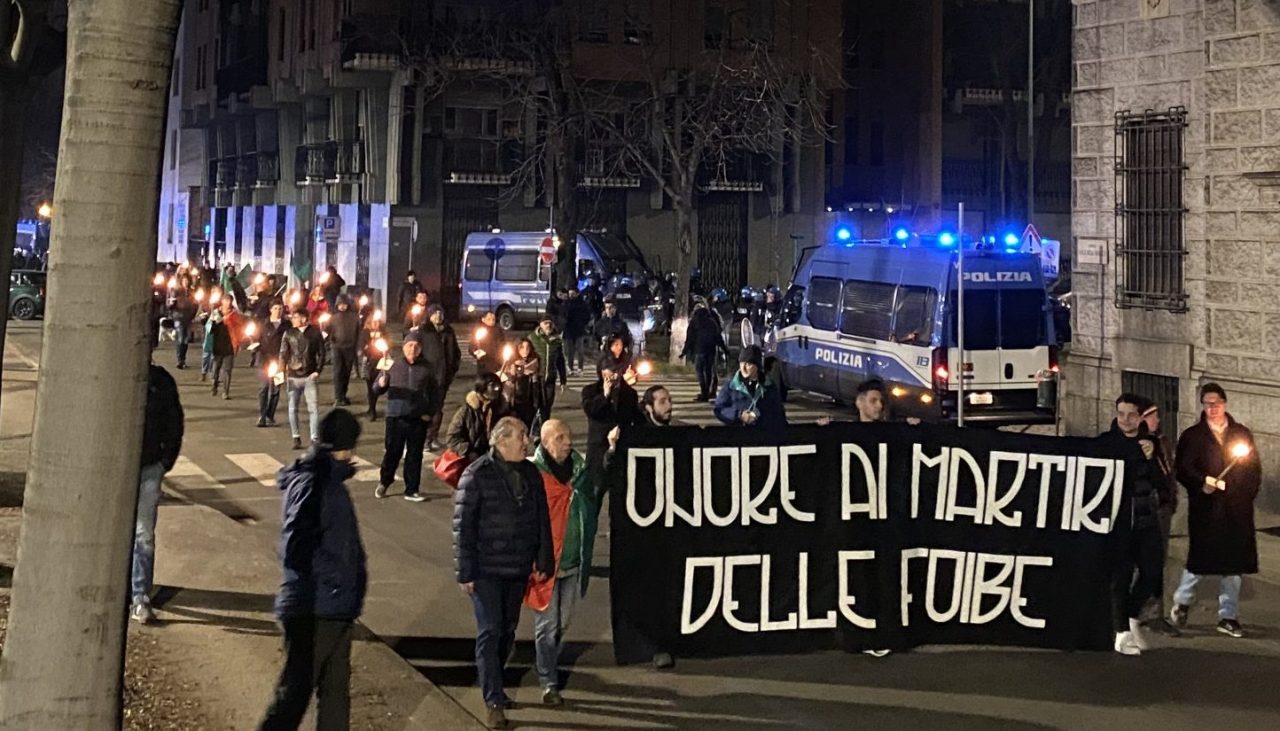 Martiri delle Foibe, corteo in centro LE FOTO