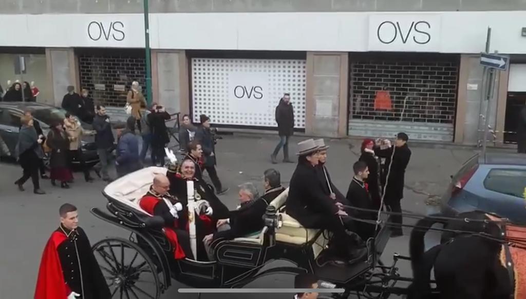 Carnevale di Chivasso, l’investitura dell’Abbà Ugo Novo FOTO E VIDEO