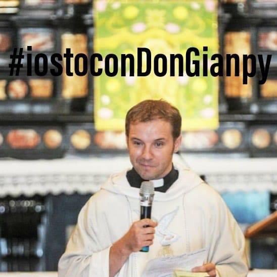Castelrosso, dopo le dimissioni del parroco nasce l’hashtag #iostocondonGianpy