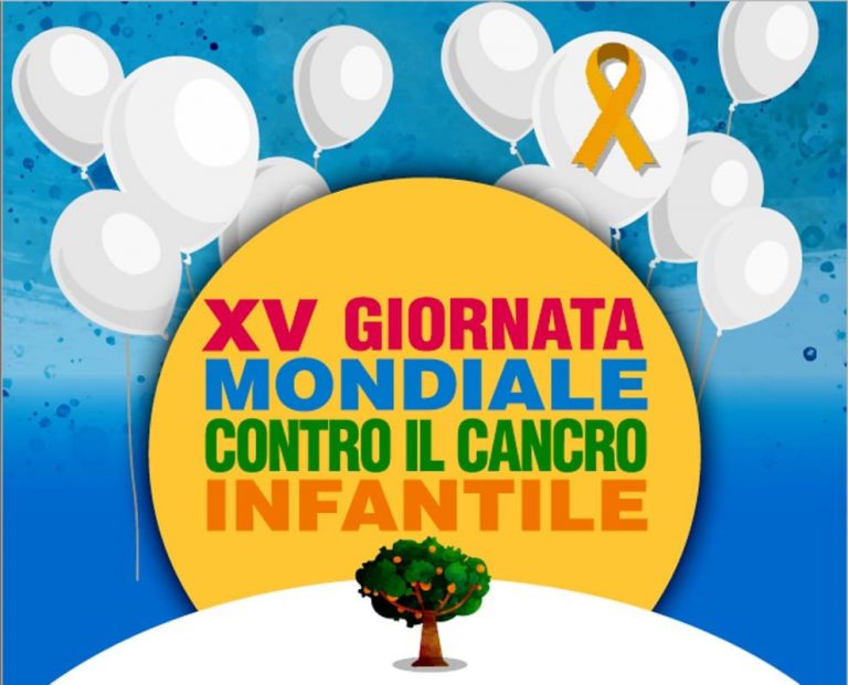 Giornata mondiale contro il cancro infantile oggi sabato 15 febbraio