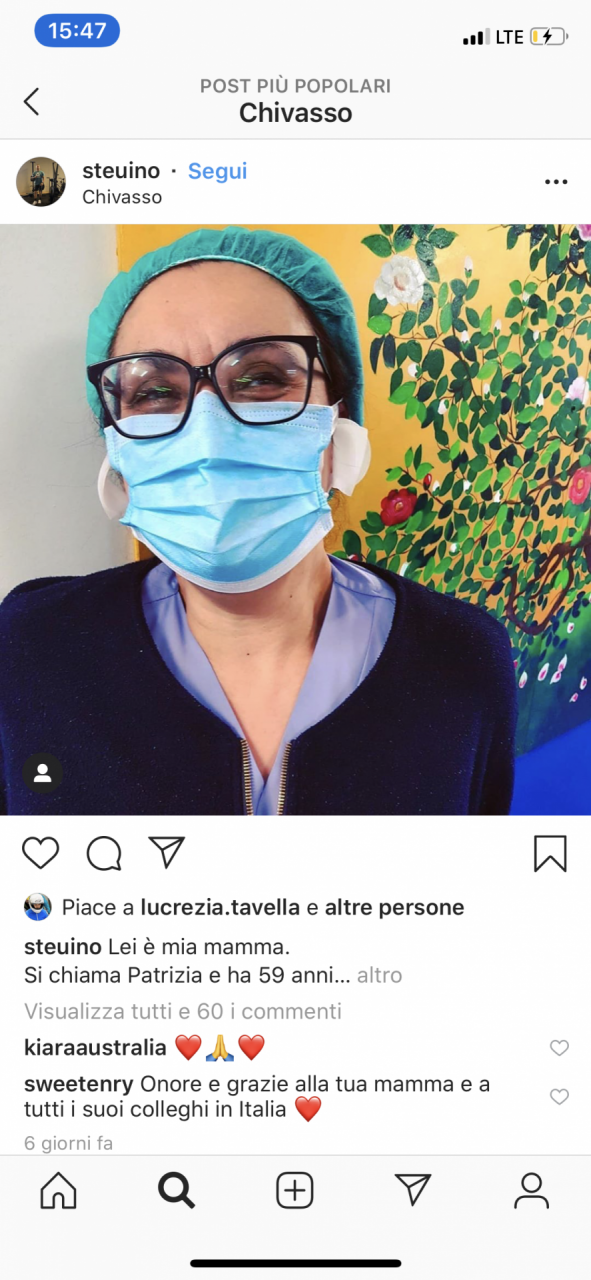 «Lei è mia mamma, si chiama Patrizia: l’ospedale, la sua vita»