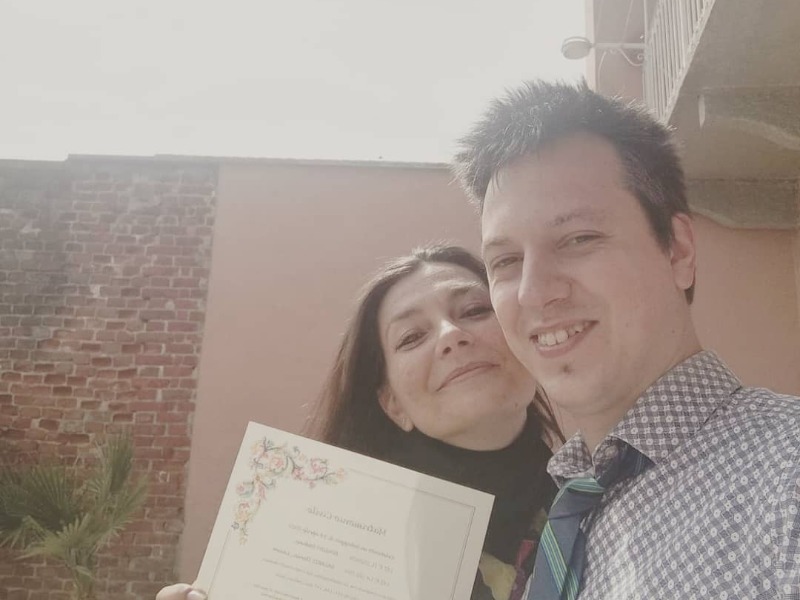 La pandemia non ferma l’amore di Stefano e Ylenia