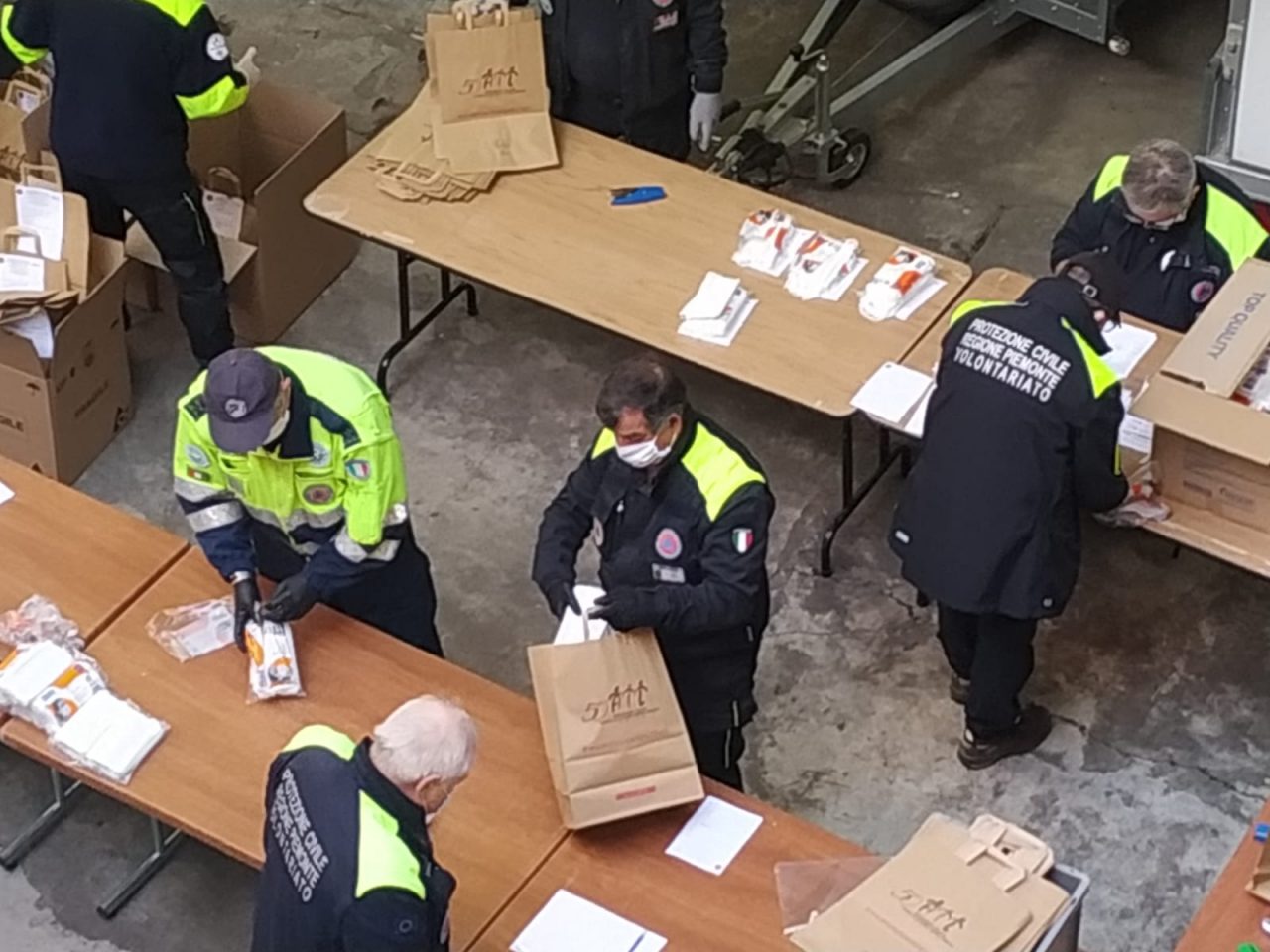 Il lavoro del Coordinamento Territoriale di Torino al tempo del Coronavirus LE FOTO