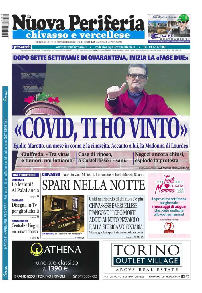 La Nuova Periferia è in edicola. Ecco la prima pagina