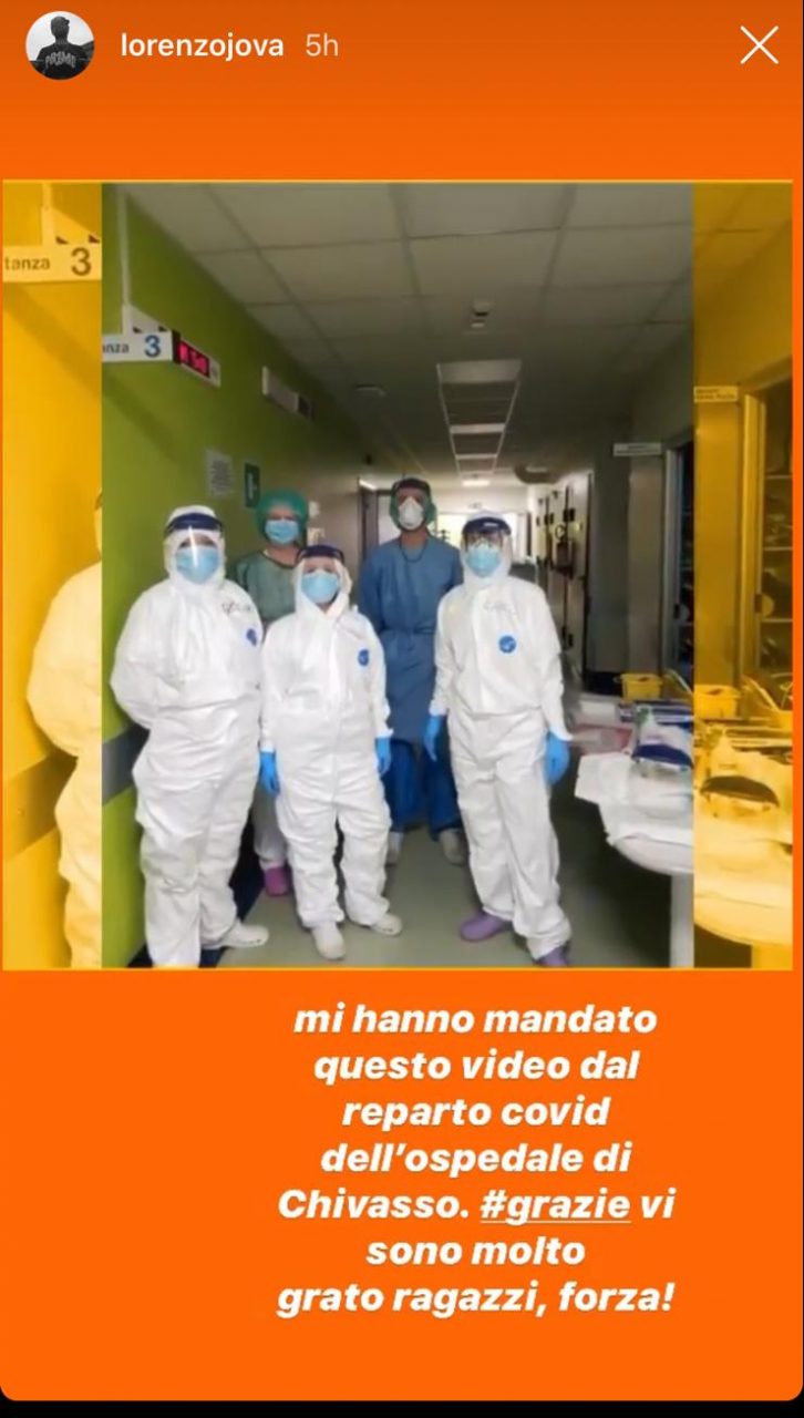 Reparto Covid di Chivasso, il ringraziamento di Jovanotti IL VIDEO