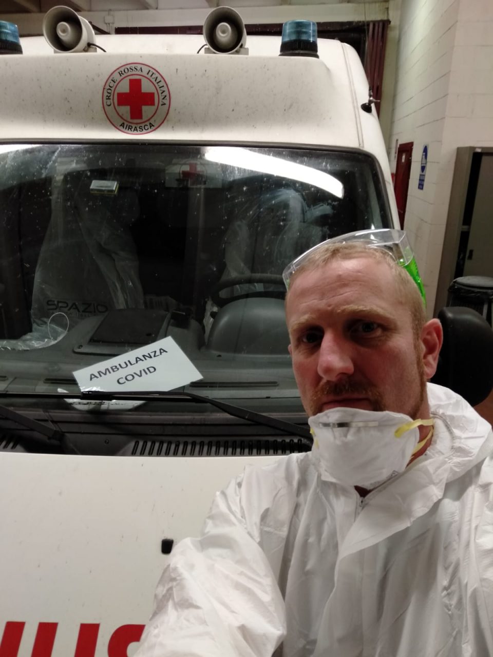 Allevatore di giorno, volontario di sera del corpo militare della Cri LE FOTO