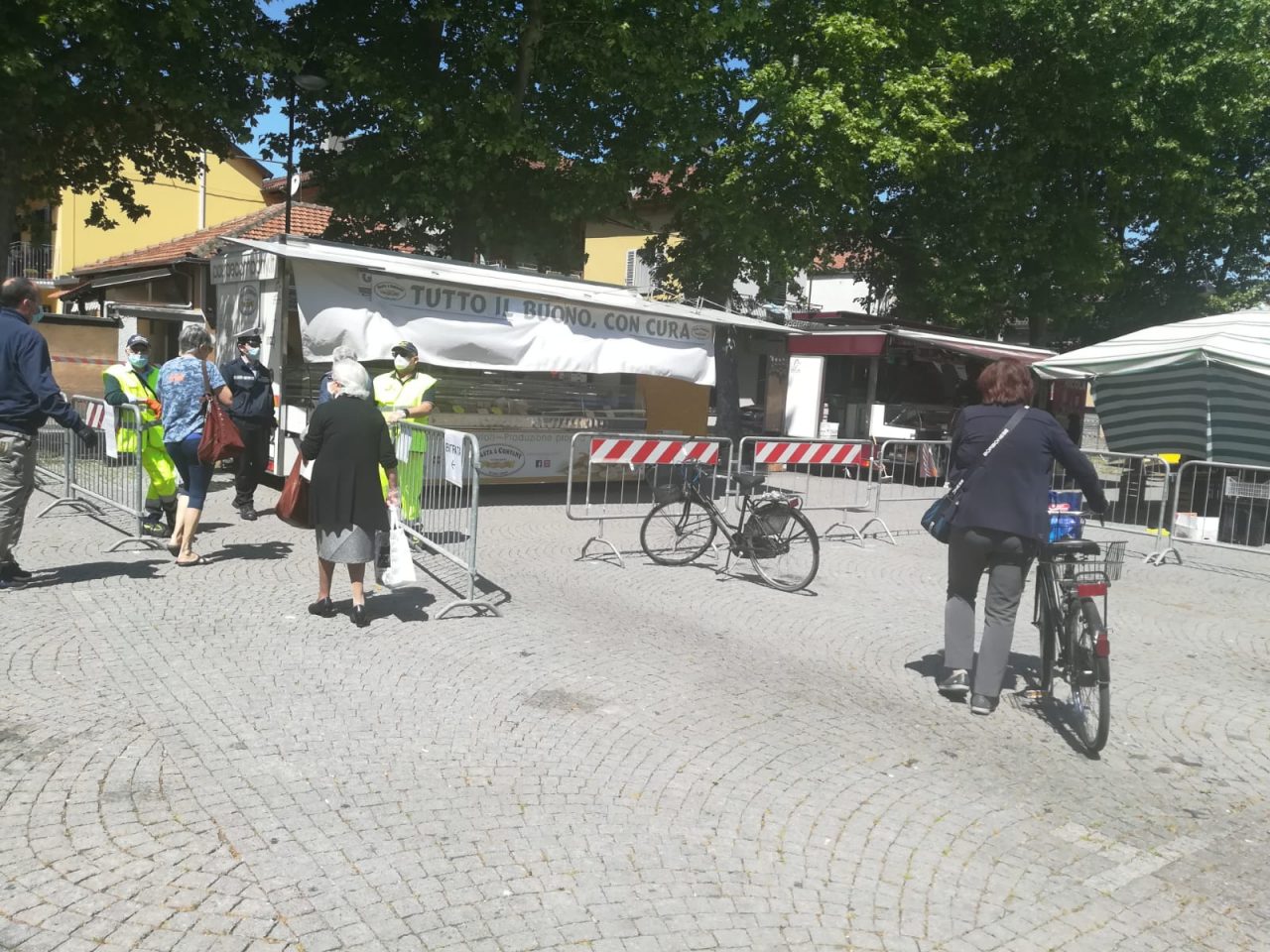 A Brandizzo è ripreso il mercato alimentare