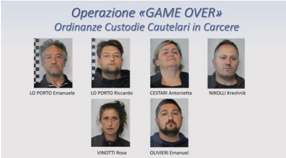 Operazione Game Over: arresti per usura e racket