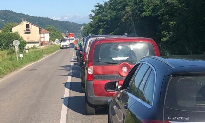 Lavori sulla provinciale a San Sebastiano, una coda infinita