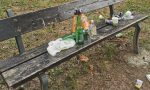 Bottiglie di birra e superalcolici vuote al parco giochi: che vergogna