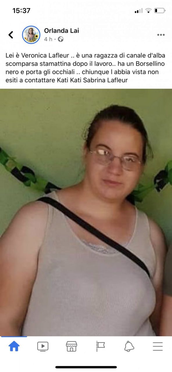 Giovane scomparsa dalla provincia di Cuneo