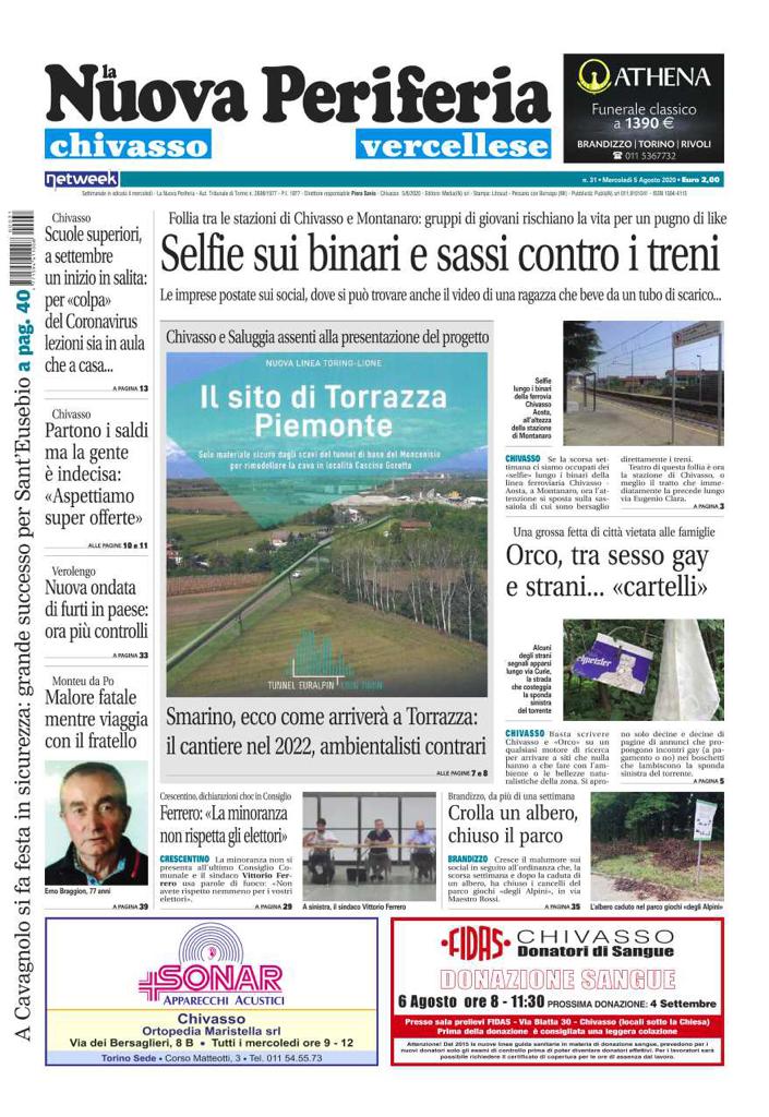 La Nuova Periferia è in edicola da mercoledì 5 agosto