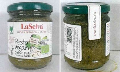 Ritirato pesto vegano a causa di un tappo davvero… “esplosivo”