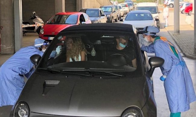Covid19, da lunedì 12 ottobre i tamponi si faranno a Chivasso
