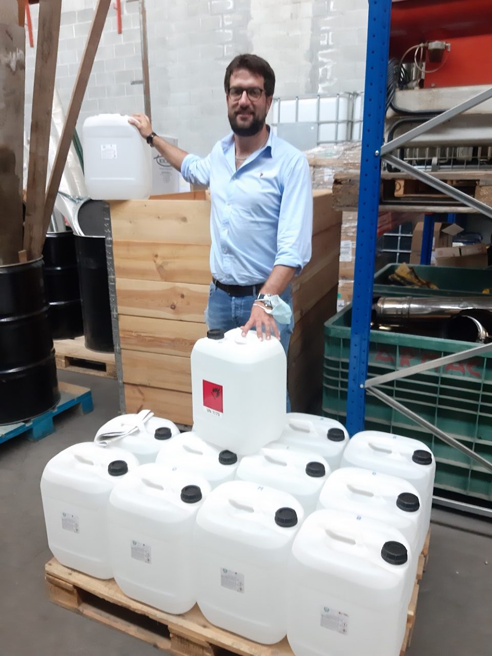 Un cippo in ricordo delle vittime del Covid19