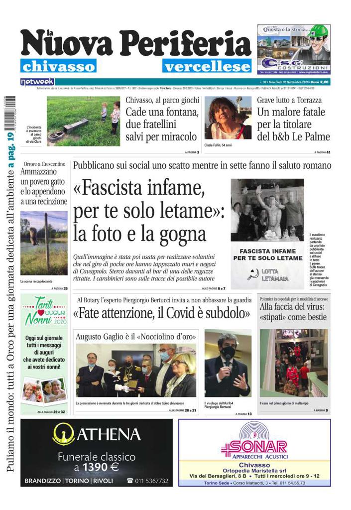 La Nuova Periferia è in edicola oggi, mercoledì 30 settembre