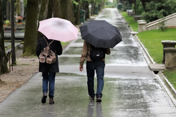 Allerta gialla, una domenica di temporali