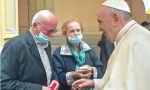 Riccardo e Maria festeggiano i loro 60 anni di matrimonio con il Papa