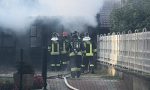 Cinque garage distrutti dalle fiamme a Brandizzo - I video