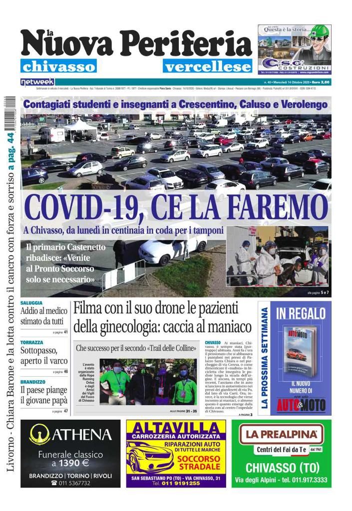 La Nuova Periferia è in edicola oggi, mercoledì 14 ottobre