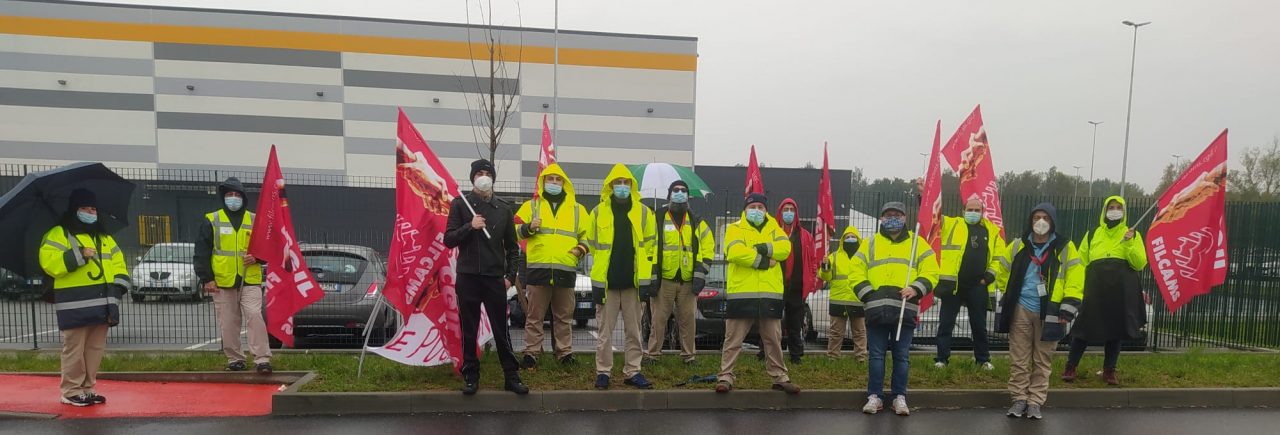 Amazon Brandizzo, in sciopero gli addetti alla sicurezza