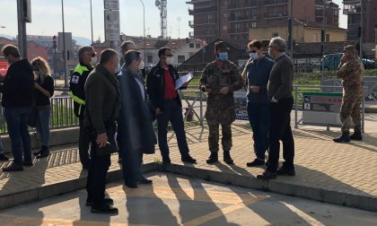 All'ospedale di Chivasso due tende per ospitare i malati Covid19 LE FOTO