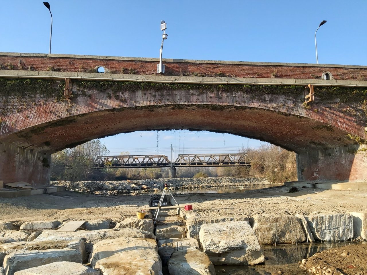 Ponte del Malone, quasi finiti i lavori nell’alveo del torrente LE FOTO