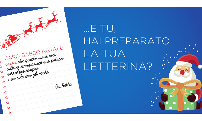 Caro Babbo Natale vorrei… ogni letterina un pasto al Banco Alimentare