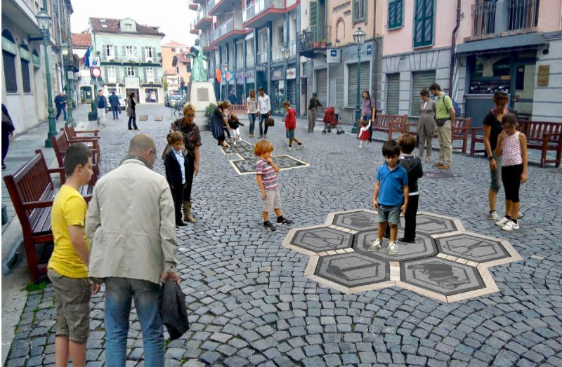 Chivasso “Città dei bambini”, lavori in piazza Carletti