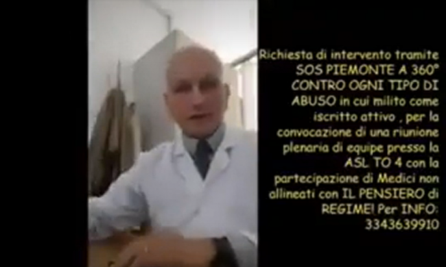 Medico negazionista aveva pubblicato video sui social, Asl lo sanziona