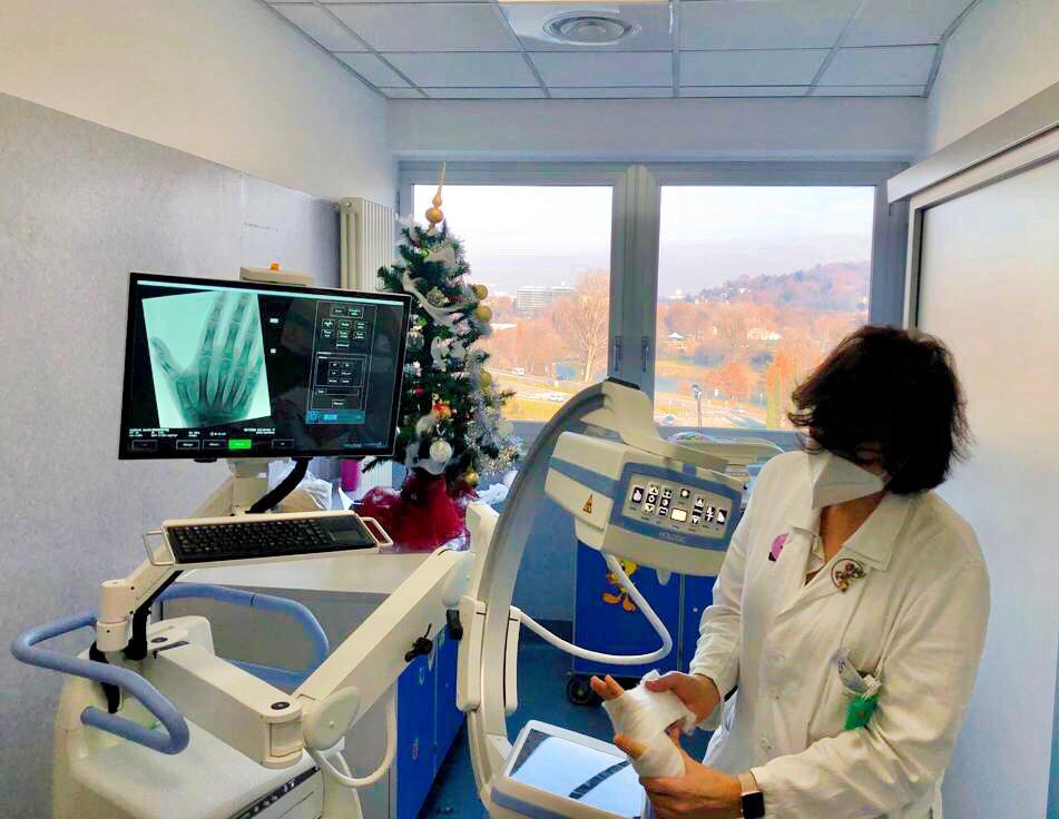 Donato un macchinario che aggiusta le fratture all’ospedale Regina Margherita
