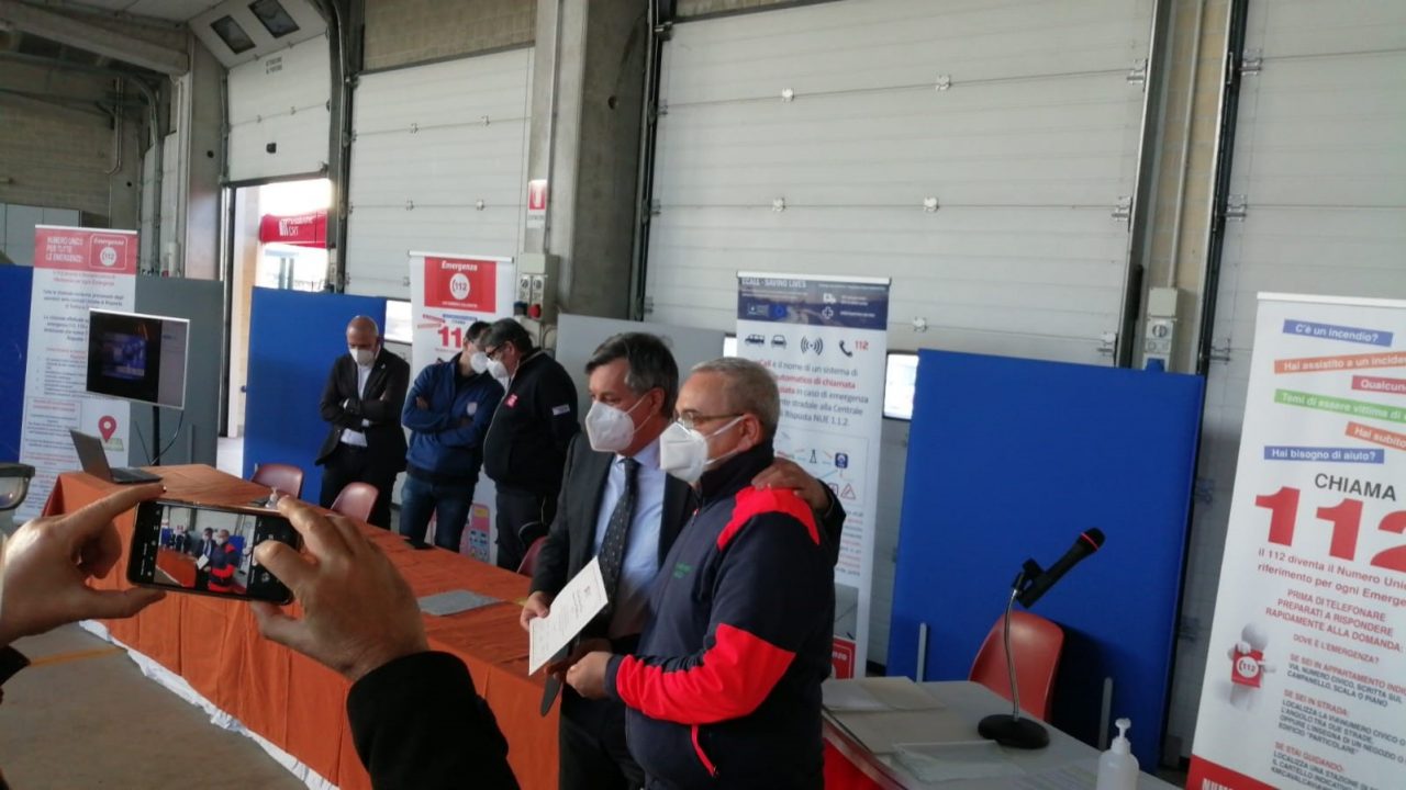Dalla Regione Piemonte un attestato ad Anpas per il servizio al numero verde sanitario