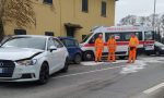 Scontro tra auto sulla 590, quattro feriti