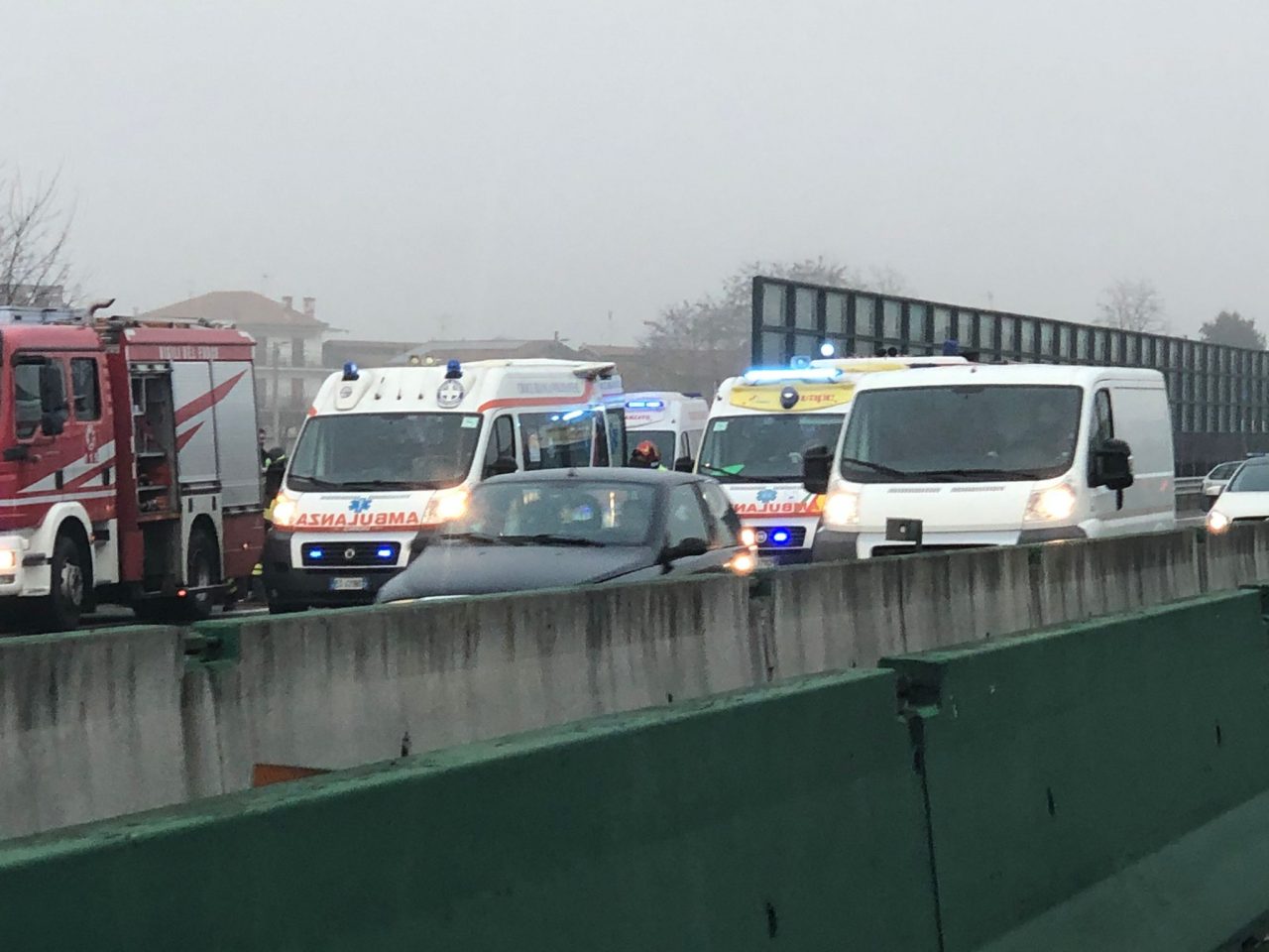 Incidente sull’autostrada A4 tra Chivasso Centro e Ovest: traffico in tilt IL VIDEO