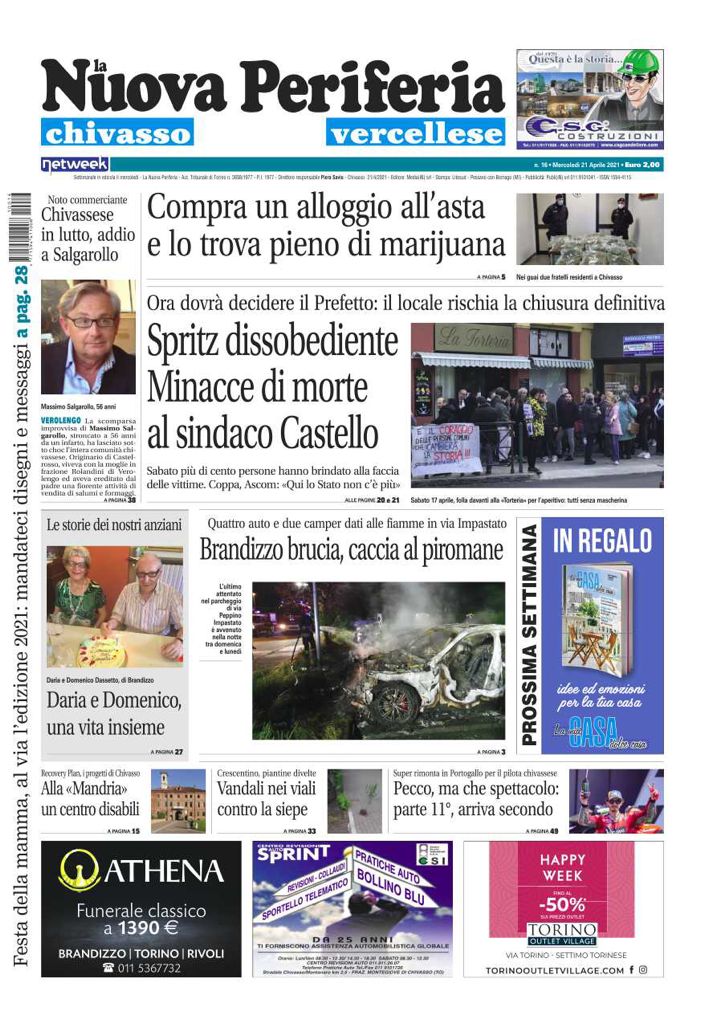La Nuova Periferia del 21 aprile è in edicola