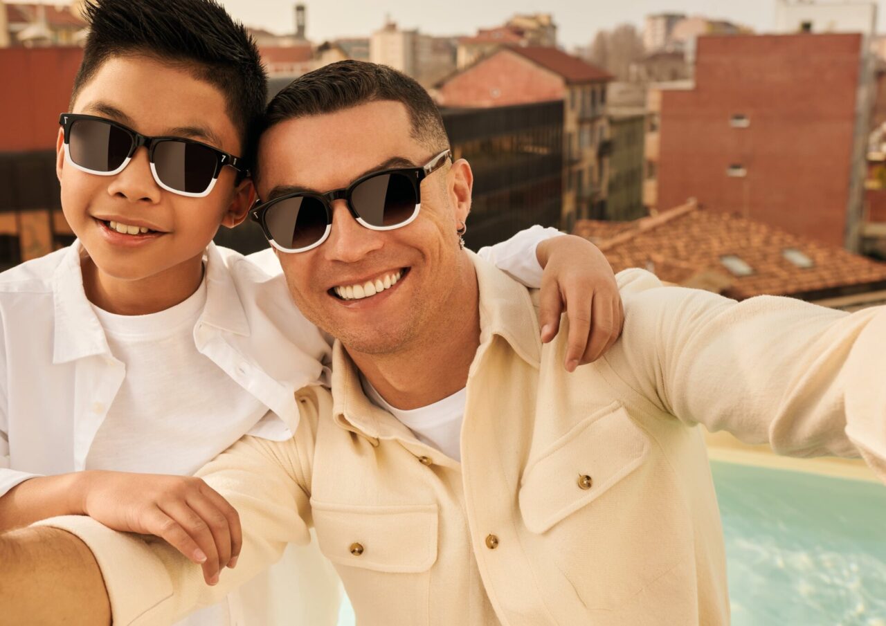 Italia Independent, Cristiano Ronaldo firma la linea Junior