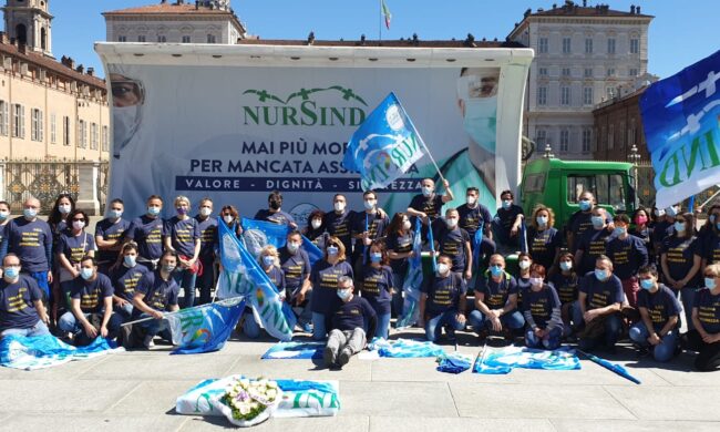 Nursind in piazza: “Mai più morti per mancata assistenza”