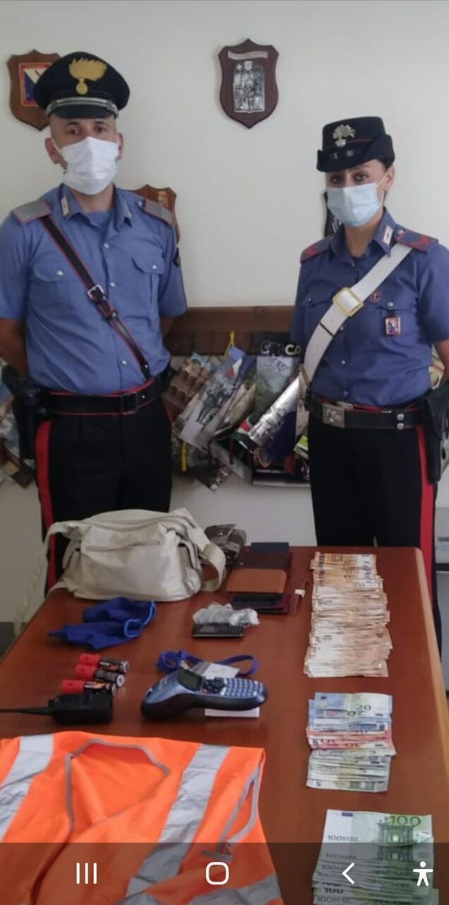 Falso tecnico dell’acqua deruba due anziani, arrestato un nomade