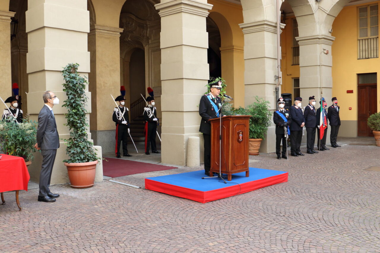 Carabinieri celebrano il 207esimo anniversario di fondazione