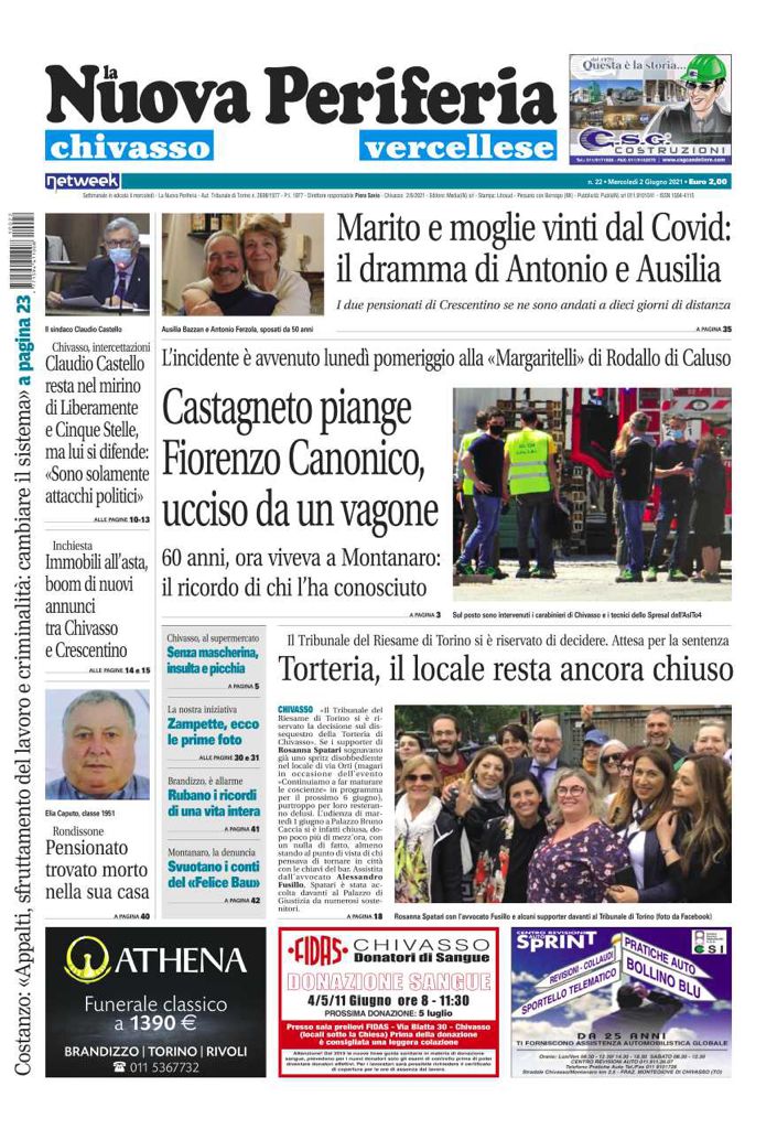 La Nuova Periferia di mercoledì 2 giugno è in edicola
