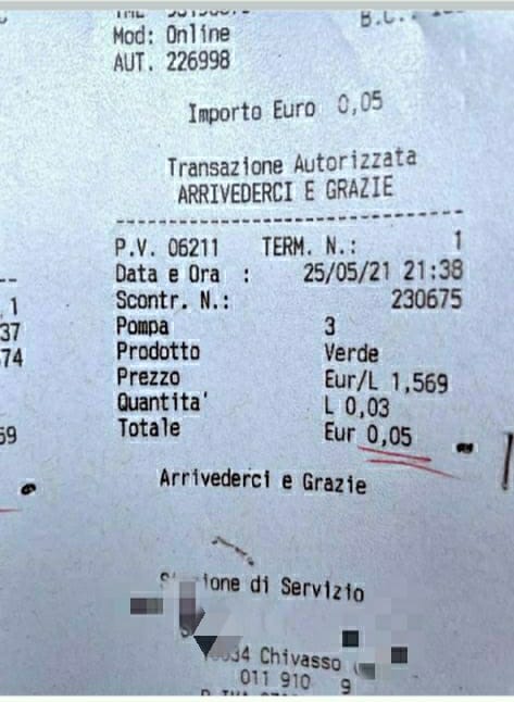 Furbetti del cashback, rifornimenti  dal benzinaio da 5 centesimi