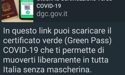 Truffe Green Pass: mail, whatsapp e falsi link invitano a scaricare la certificazione