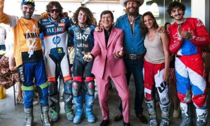 Pecco Bagnaia nel video della hit di Gianni Morandi