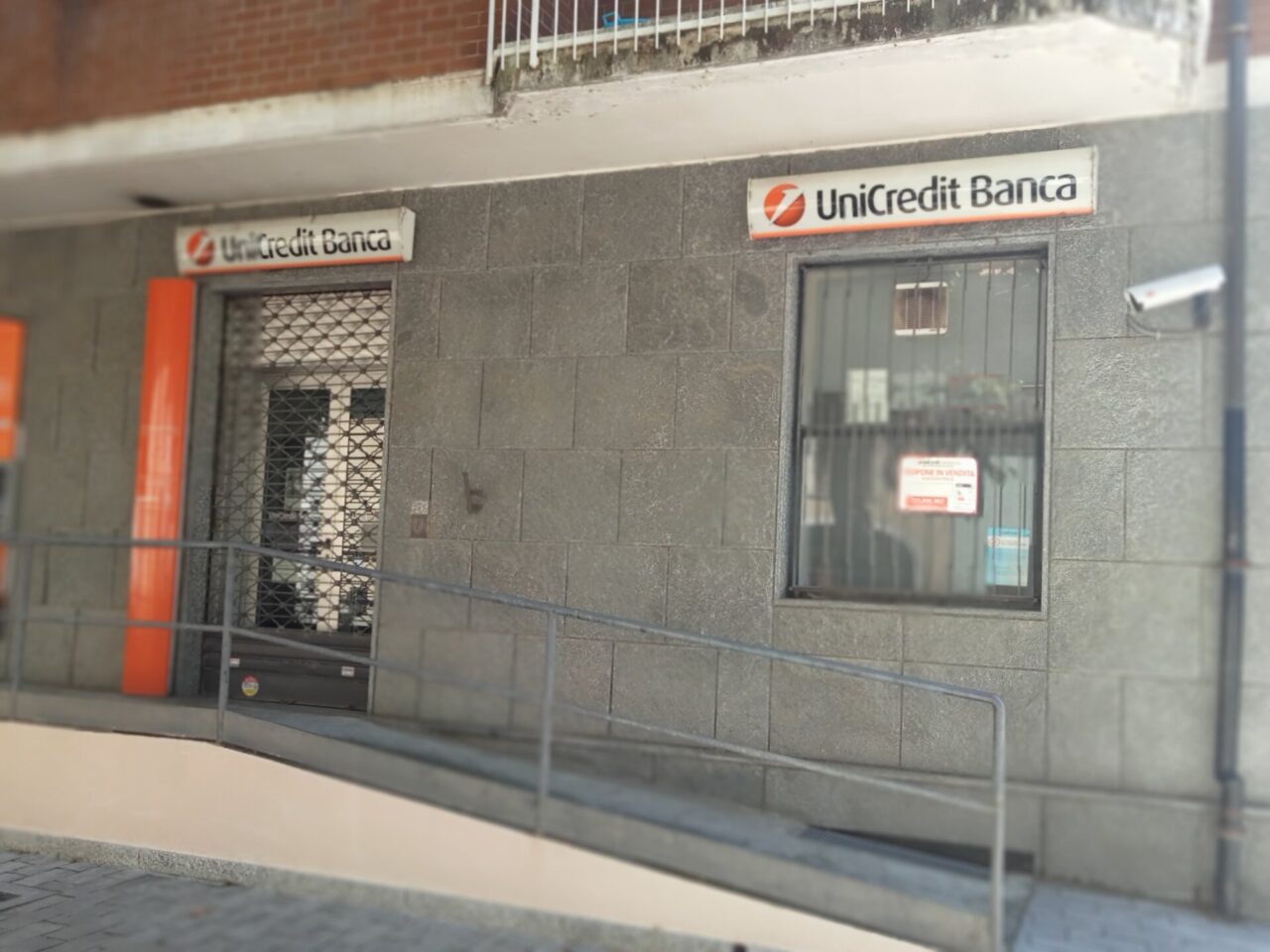 L’ex sportello dell’Unicredit è in vendita